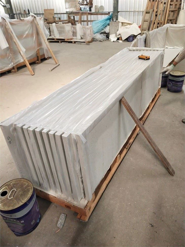 Crystal White Quartz Countertops