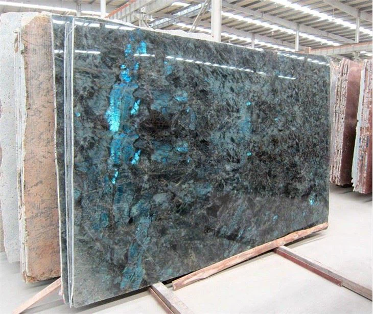 Labradorite countertop slab