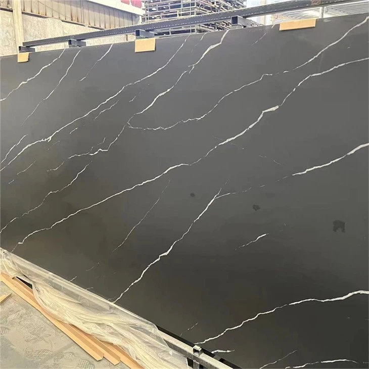 Black Marquina синтерован изкуствен камък