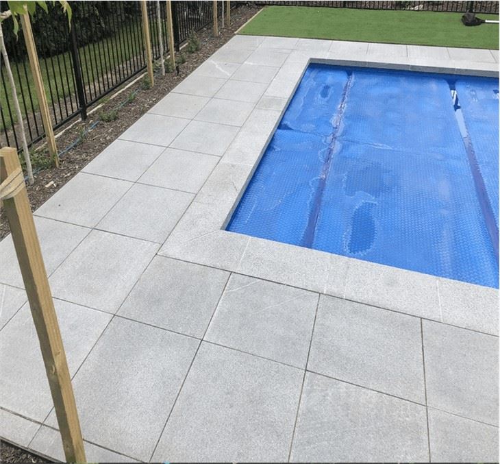 Black Pearl Granite G684 Swimming Pool Coping Tiles And Corner