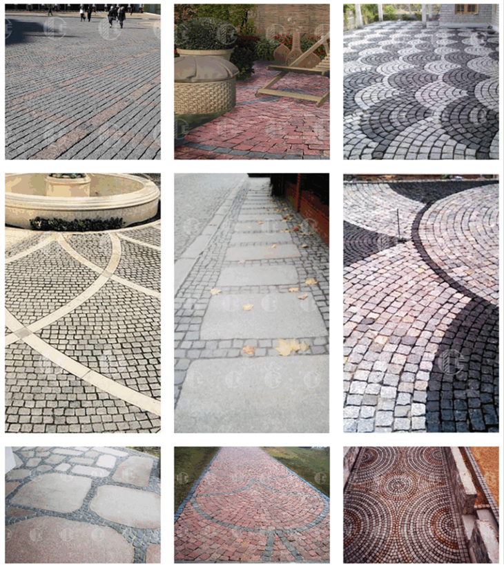 Natural Black Basalt Pavers Stone Cost