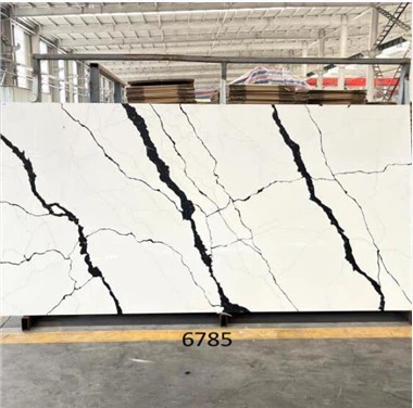 Bookmatched Calacatta Black Slabs