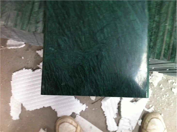 Verde Alpi Dark Green Marble Stone Bathroom Flooring Tiles